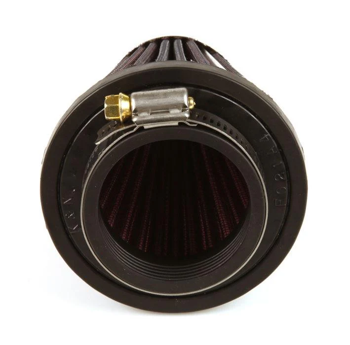 K&N RC-1200 UNIVERSAL REUSABLE CHROME AIR FILTER 2-1/16"FLG 3-1/2"B 2"T 4"H - Image 3