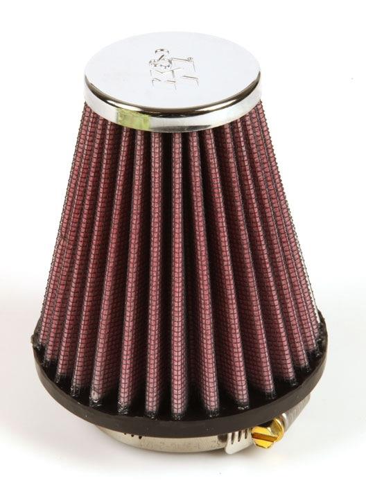 K&N RC-1200 UNIVERSAL REUSABLE CHROME AIR FILTER 2-1/16"FLG 3-1/2"B 2"T 4"H - Image 5