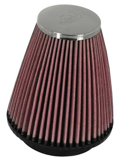 K&N RC-1250 UNIVERSAL REUSABLE AIR FILTER 2.25"FLANGE 3.5"BASE 2"TOP 4"HIGH