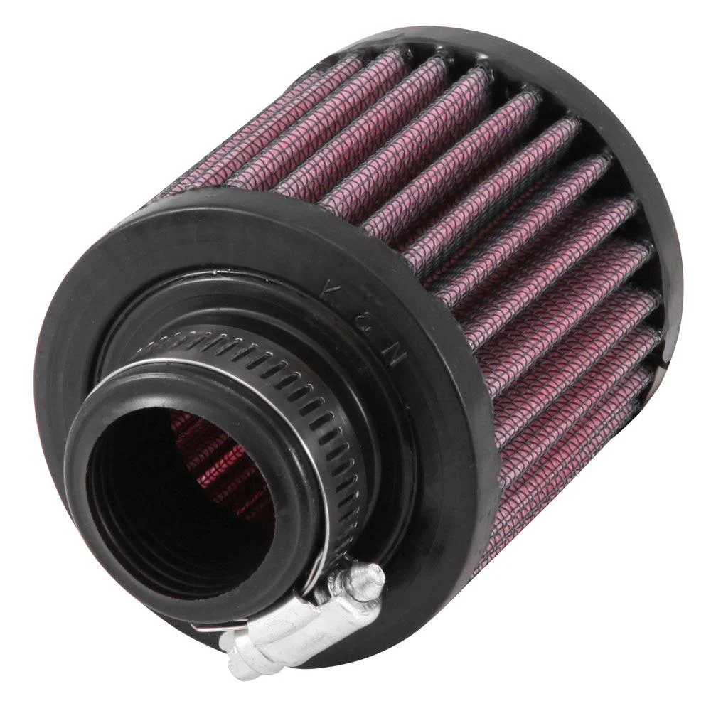 K&N RU-0060 UNIVERSAL REUSABLE RUBBER AIR FILTER 1-1/4"FLG 3"OD 3"H - Image 2