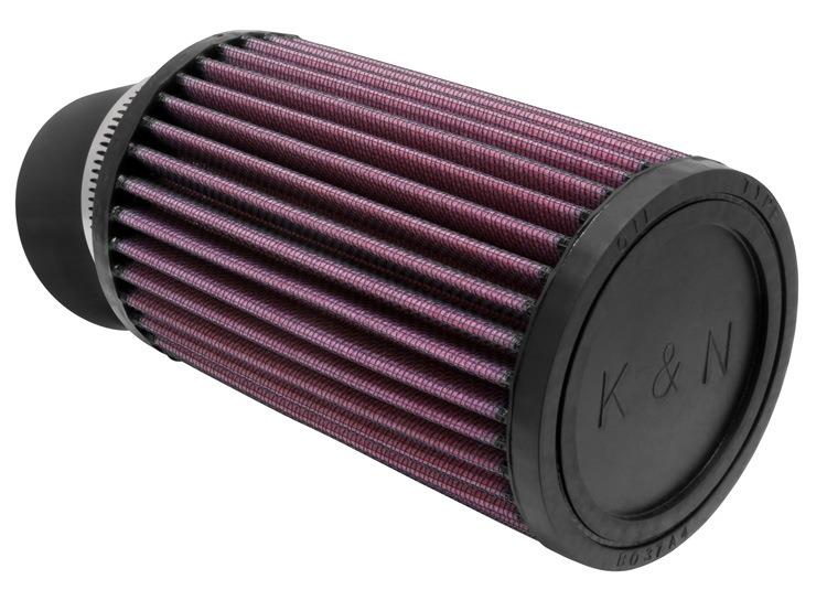 K&N RU-1770 UNIVERSAL REUSABLE RUBBER AIR FILTER 2-7/16"20 DEG FLG 3-3/4"OD 6"