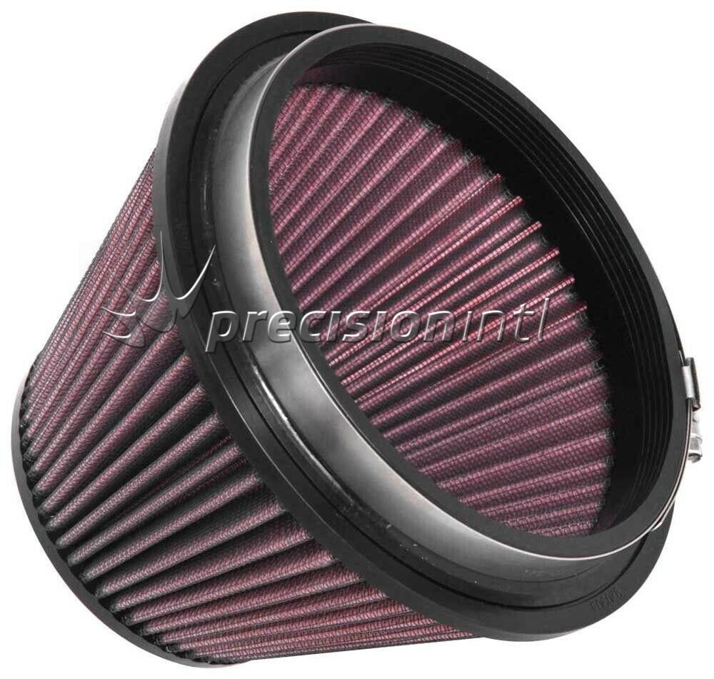 K&N RU-5138 UNIVERSAL CHROME AIR FILTER 6"FLG 7-1/2"B 4-1/2"T 5"H - Image 2