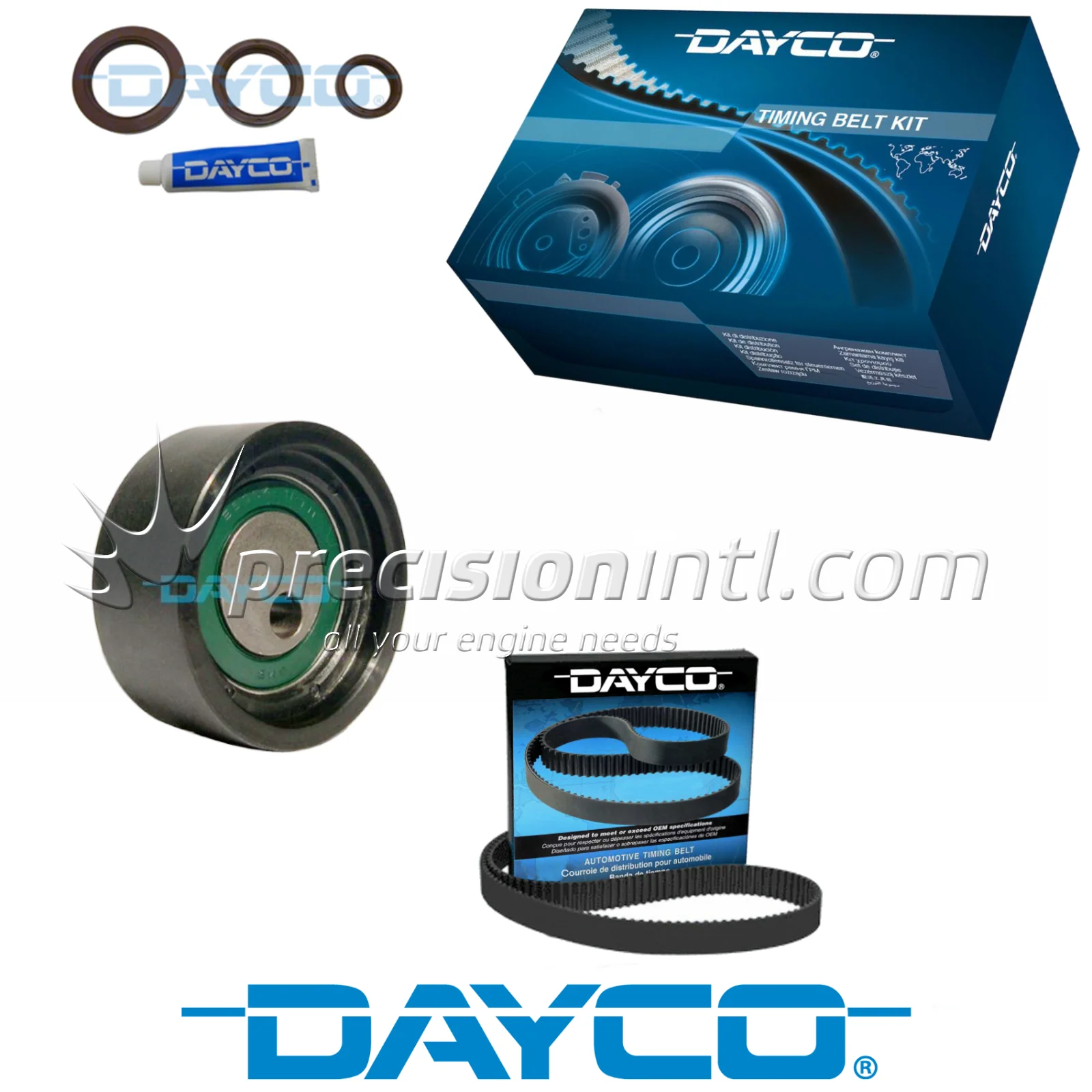 DAYCO KTBA067 TIMING BELT KIT HOLDEN BARINA DROVER SUZUKI SIERRA SWIFT 1.0 1.3L