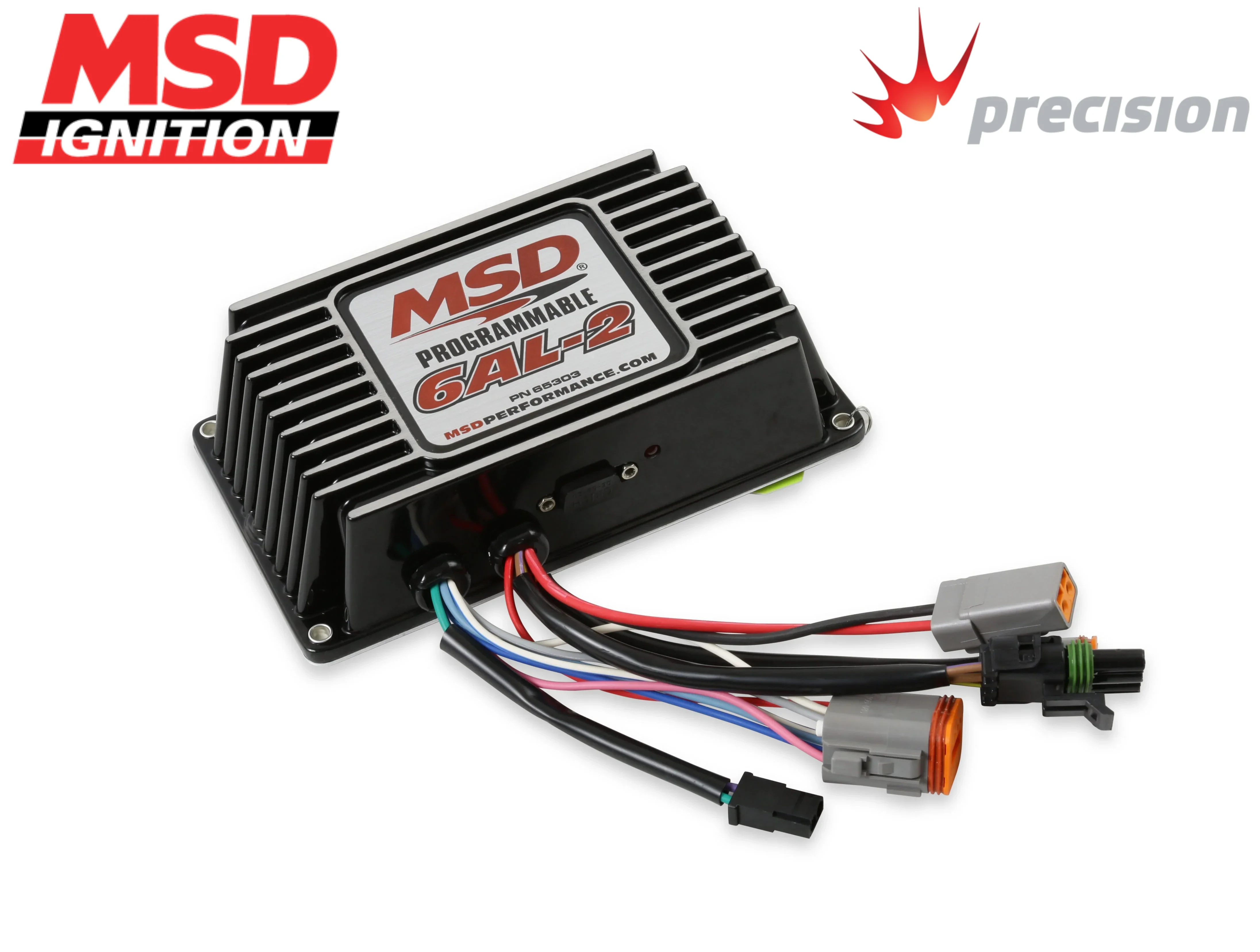 MSD 65303 6AL-2 IGN CONTROLLER BLACK PROGRAMMABLE