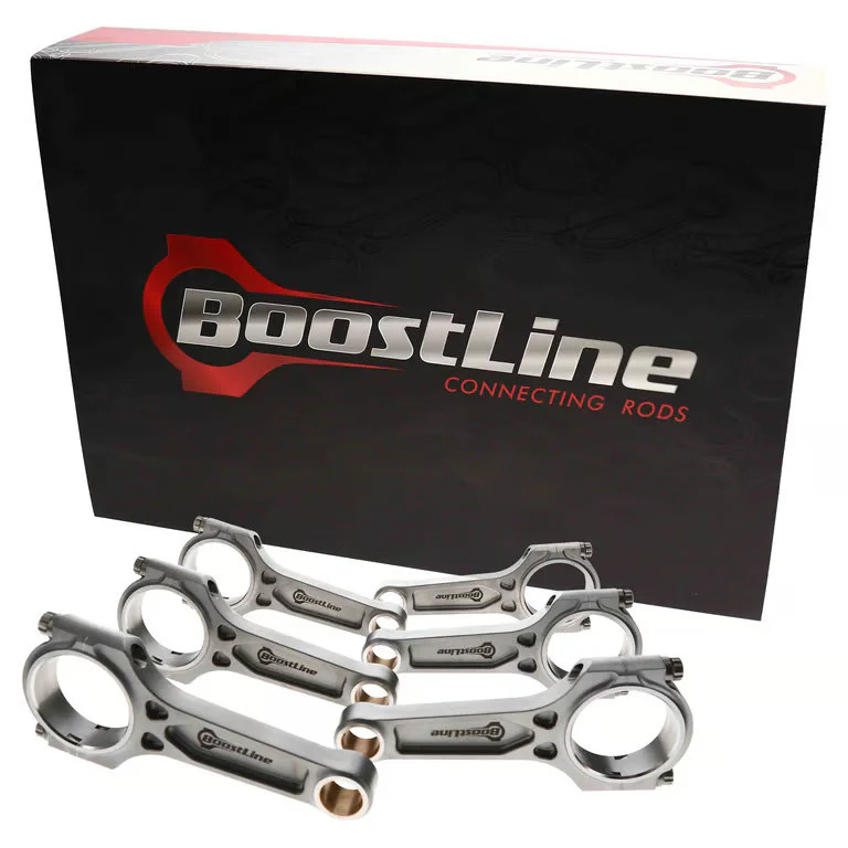 BOOSTLINE BLP-NI5677-866 CONROD SET FOR NISSAN VQ35DE I-BEAM 144MM LENGTH ARP2000