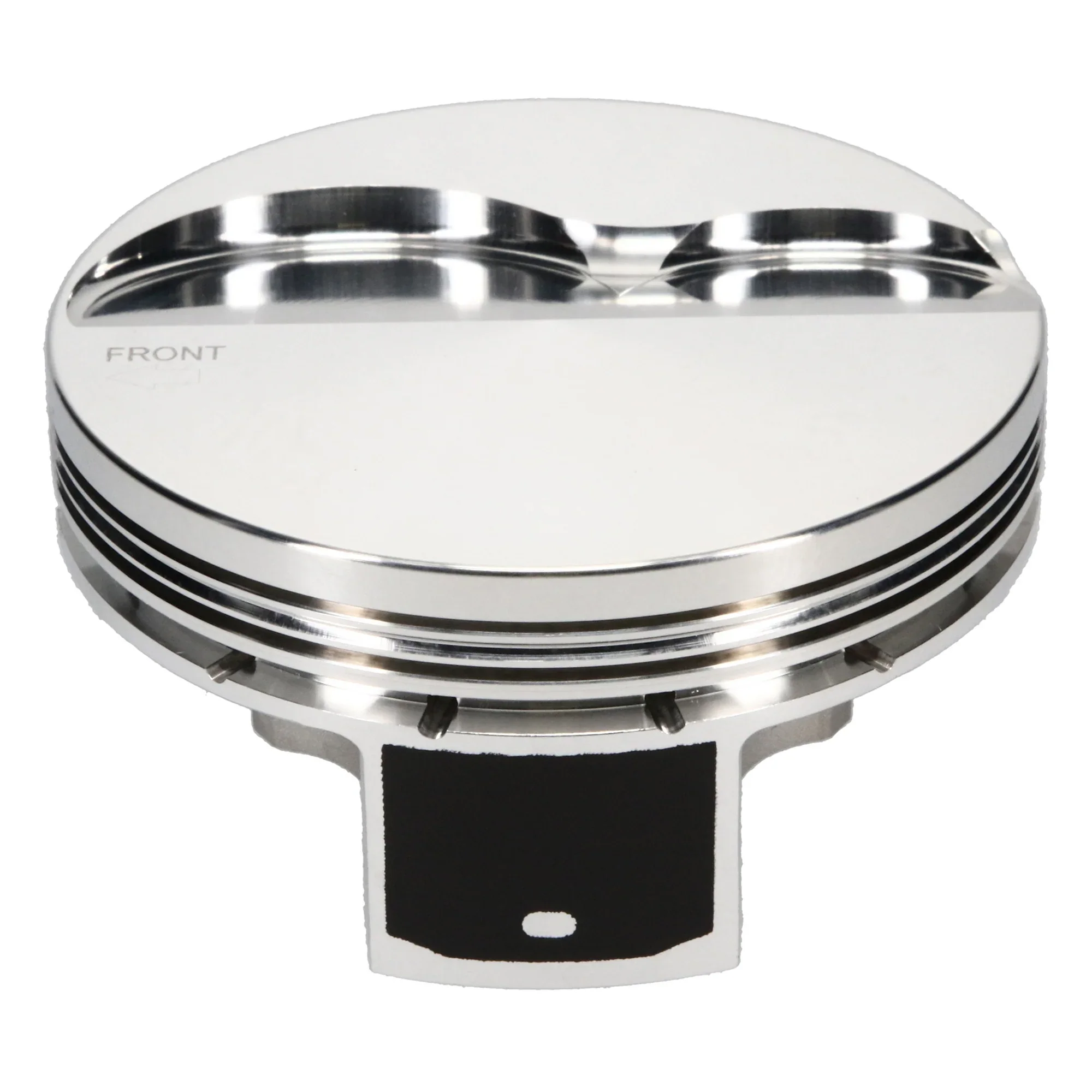 JE 311963 FORGED FLAT TOP PISTON SET LS2 ASYMMETRIC FSR 4.010 BORE - Image 2