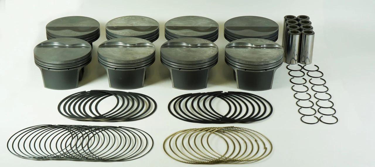 MAHLE 930218980 DROP IN 3.78¨ BORE FORGED PISTONS SET LS LM7 5.3 INCL RINGS