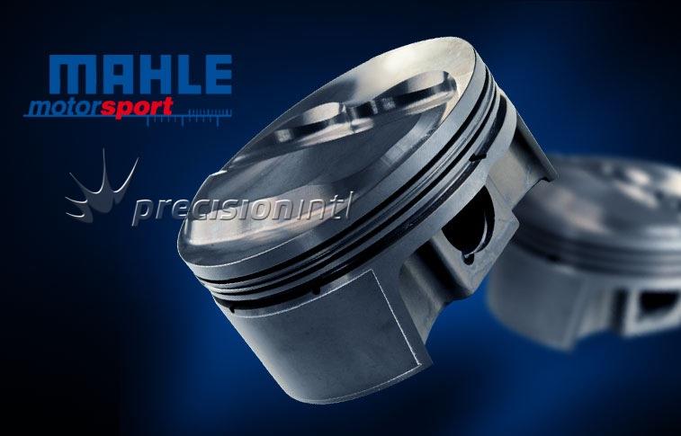 MAHLE 930219008 3.908¨ Forged dish top pistons (set of 8) Rings incl suits GM LS engines - Image 2