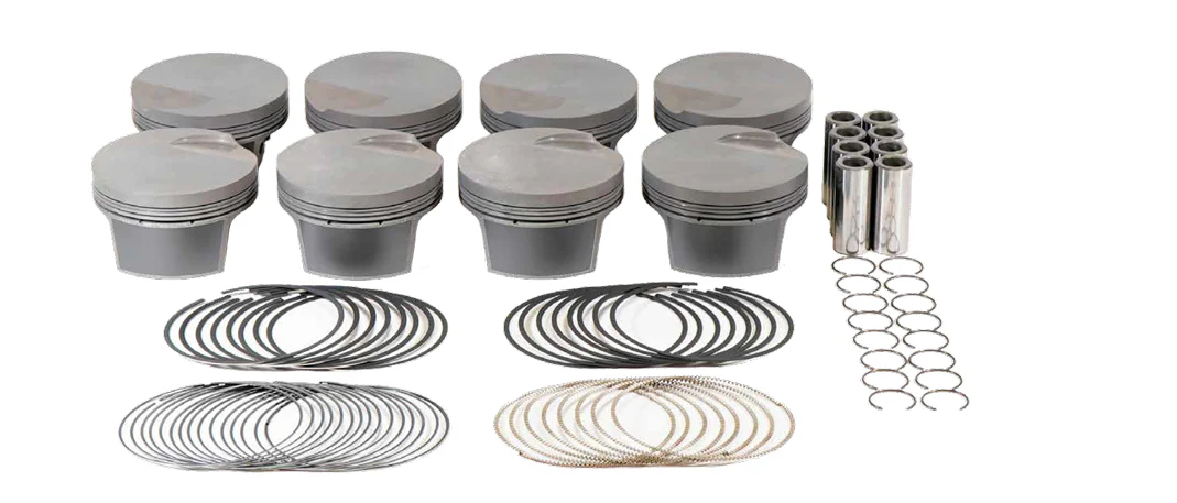 MAHLE 930252130 030 FORGED PISTON SET FORD CLEVELAND 393 INCL 1 x 1 x 2mm RINGS