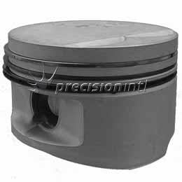 MAHLE 033 02 00 STD SINGLE PISTON & RINGS LHS AUDI ABZ A8 4.2L V8 QUATTRO D2