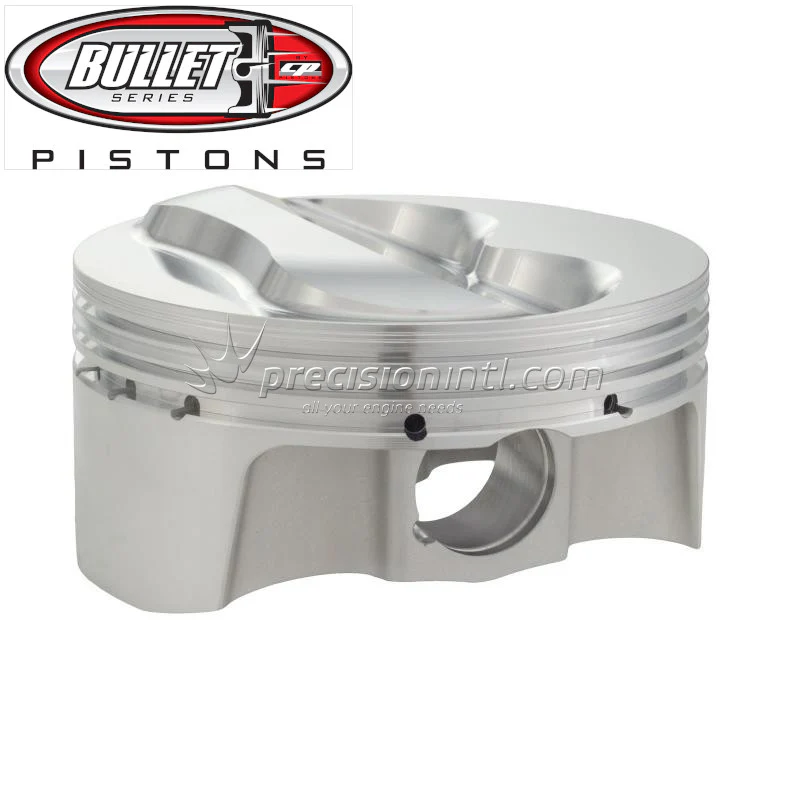 CP PISTONS BC1112-030 BULLET FORGED PISTON SET DOME CHEV SB INC RINGS BORE 4.155