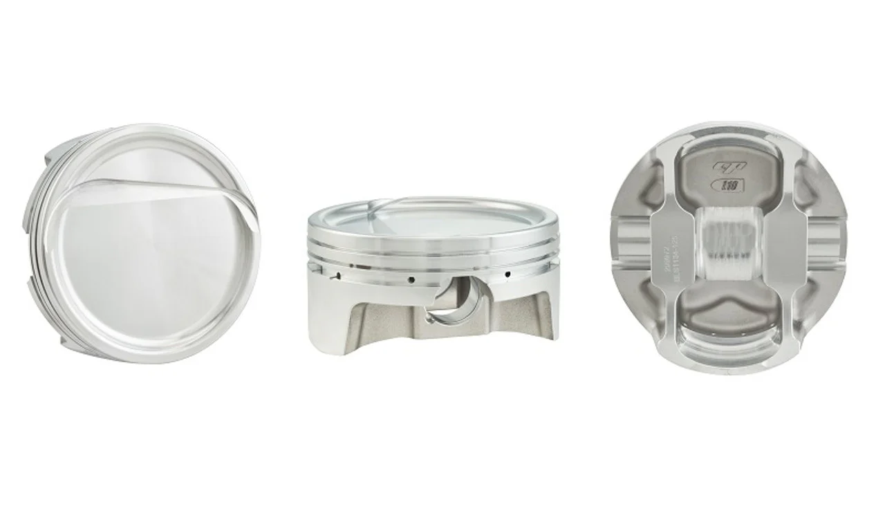 CP PISTONS BLS1117-030 BULLET FORGED PISTON SET DISH TOP GM LS INC RINGS 4.030