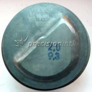 MAHLE 082 10 00 STD DOME TOP SINGLE PISTON & RINGS BMW M10 B20 3.7MM HIGH - Image 2