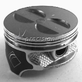 SPEED PRO PH140CL40 (X8) PISTONS CHEV 350 F/T 6 ROD PR65007 TEFLON SKIRT