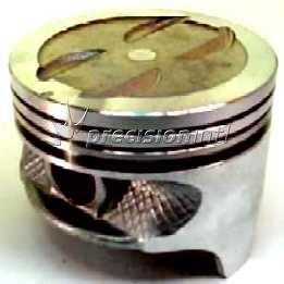 HYPATEC PT8RW21317-A060 060 DISH TOP PISTON SET CHEV 350 USE RS2271 060 RINGS