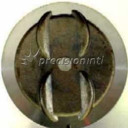 HYPATEC PT8RW21317-A060 060 DISH TOP PISTON SET CHEV 350 USE RS2271 060 RINGS - Image 2