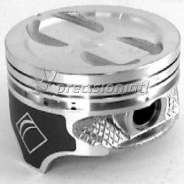 HYPATEC PT8RW21319-A040 040 -18cc DISH TOP PISTON SET CHEV 383 USE RS65008 040 RINGS