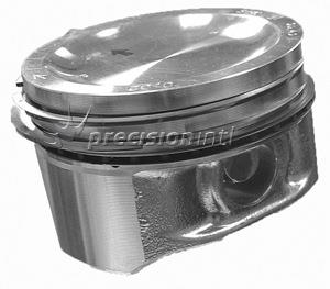 KS 99927600 STD SINGLE PISTON & RINGS SMART M160.920 TURBO 698CC 5/03-1/08 - Image 2