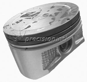 ENDUROTEC 44273 1.00 040 PISTON SET FOR NISSAN VQ30DE TO 11/99 USE RS6810 040 RINGS - Image 2