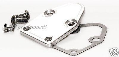PRP PRP-7100 FUEL PUMP BLOCK-OFF PLATE CLR SUITS CHEV SB V8