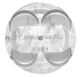 ENDUROTEC 45653 .050 020 PISTON SET SUZUKI G13BB ALL USE RS1650 020 RINGS - Image 2