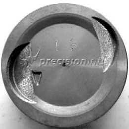 ENDUROTEC 45123 STD PISTON SET SUZUKI G16A PRESS FIT RODS USE RS1676 STD RINGS - Image 2