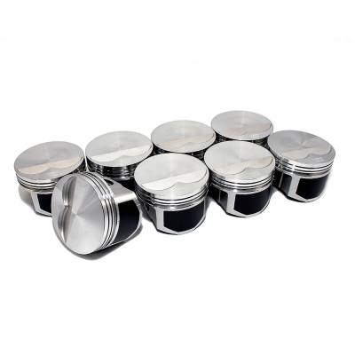 WISECO PTS511A4 040 FORGED FLAT TOP PISTONS/RINGS SET FORD 302W STROKER - Image 2