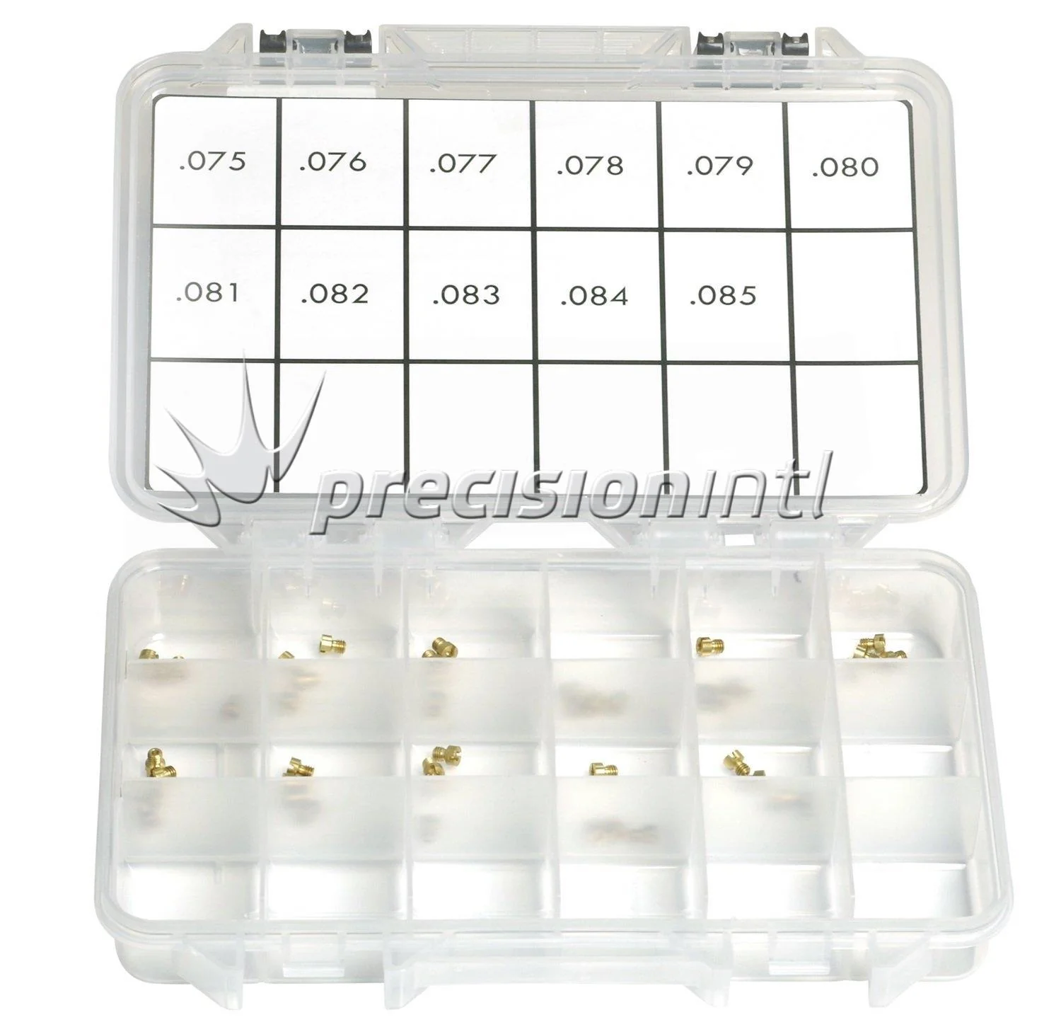 QUICK FUEL 36-75QFT AIR BLEED ASSORTMENT KIT .075" - .085" 4 OF EACH