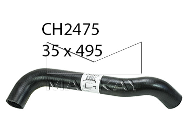 MACKAY CH2475 LOWER RADIATOR HOSE FORD FALCON 4.0 (AU) LPG (AU) EQV GH051524