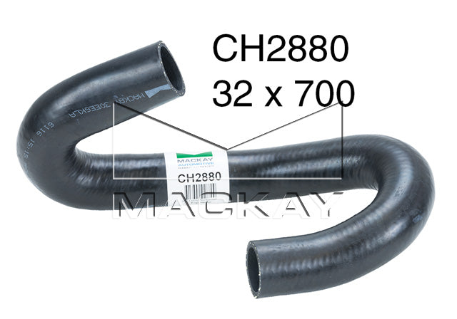 MACKAY CH2880 TOP RADIATOR HOSE HOLDEN ASTRA 1.8 i (TS) EQV GH051639