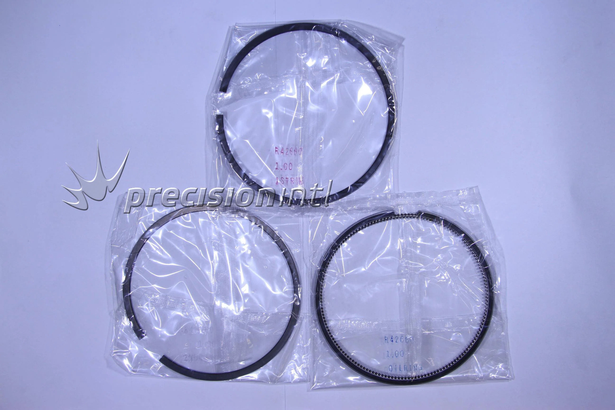 AE R42660 1.00MM MITS 4D30 DIESEL CHROME RINGS M-100.00-1.00-3K-2-5 - Image 2