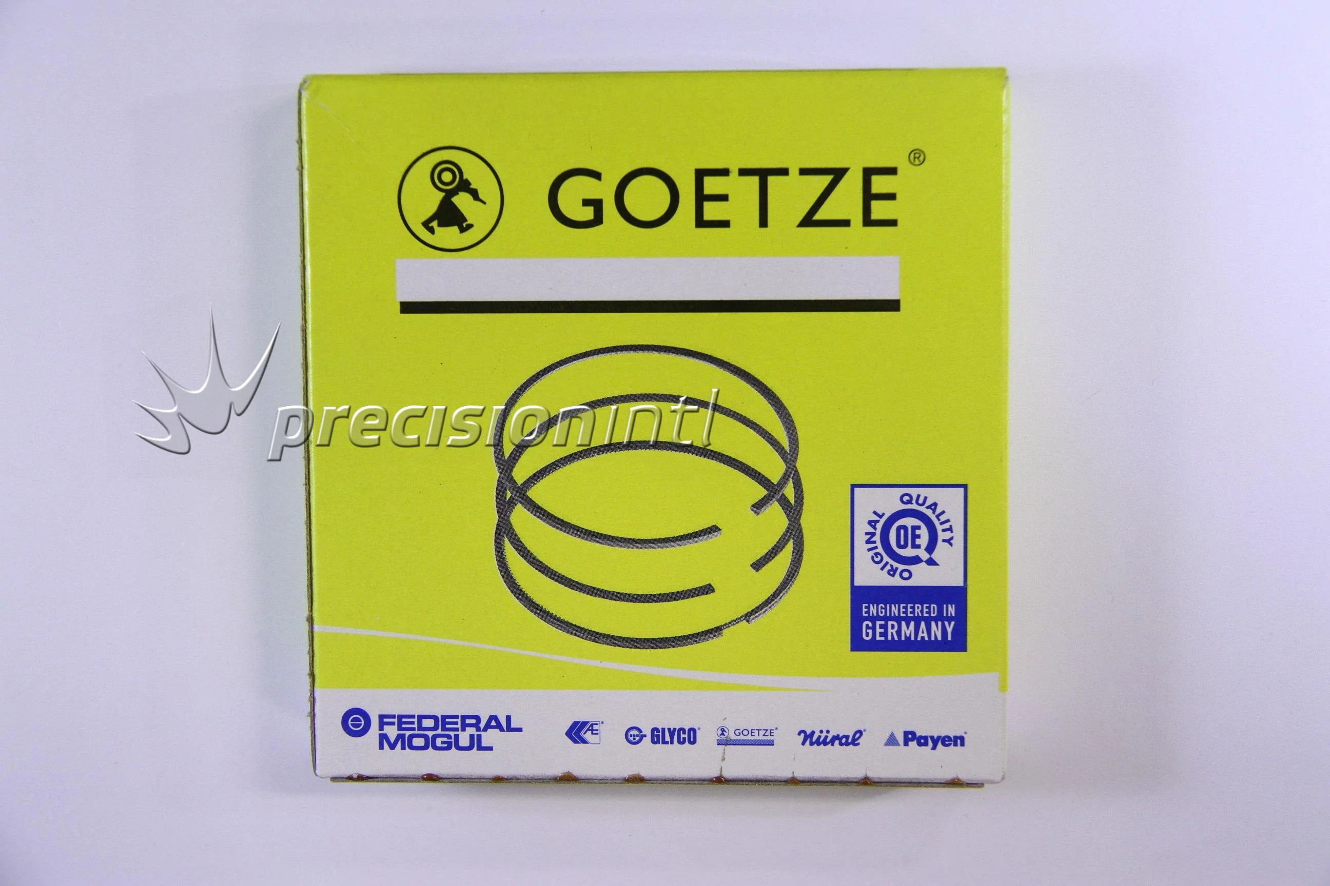 GOETZE 08-524400-00 STD CHROME RINGS 1 CYL LAND ROVER 11L I-3.562-0.000-2.43K-2-3