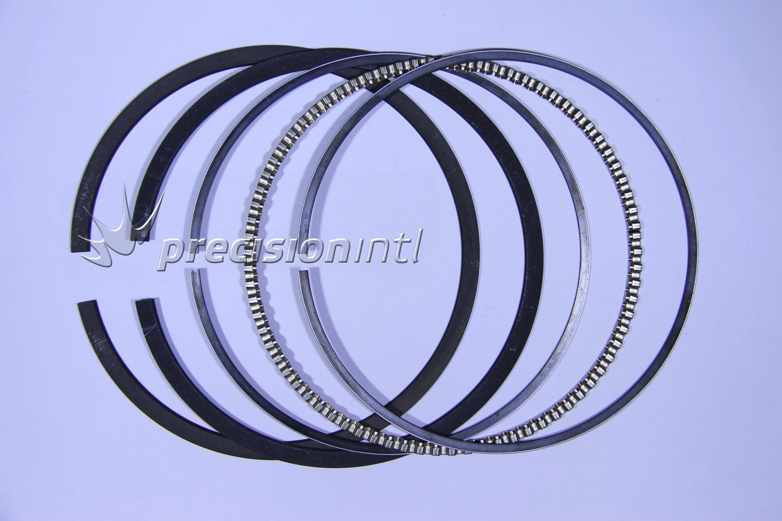 HASTINGS 2M5538060 060 MOLY PLASMA RINGS CHEV 327 350 V8 I-4.000-0.060-1/16-1/16-3 - Image 2