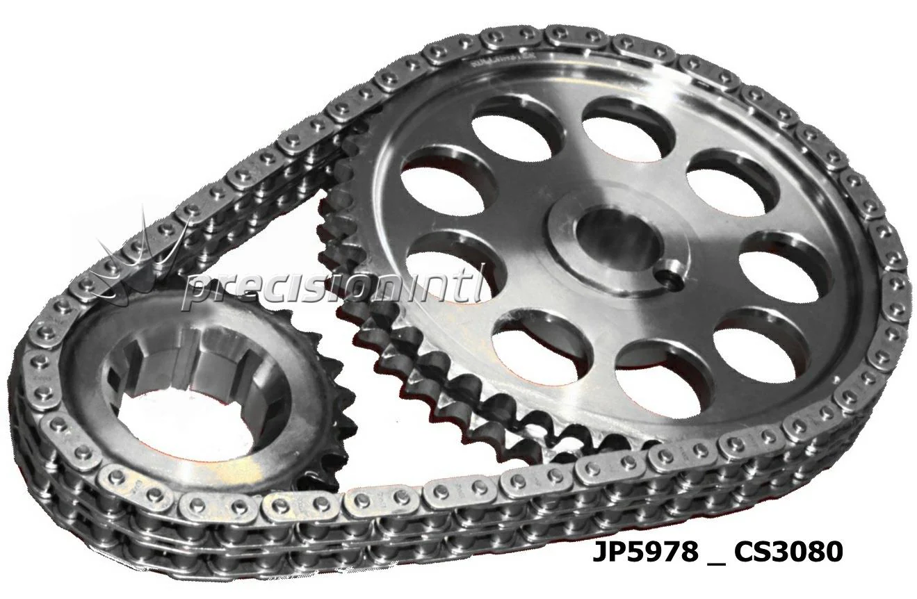 ROLLMASTER CS3080 RED SERIES TIMING SET FORD 351C H/PERF STEEL ROLLER