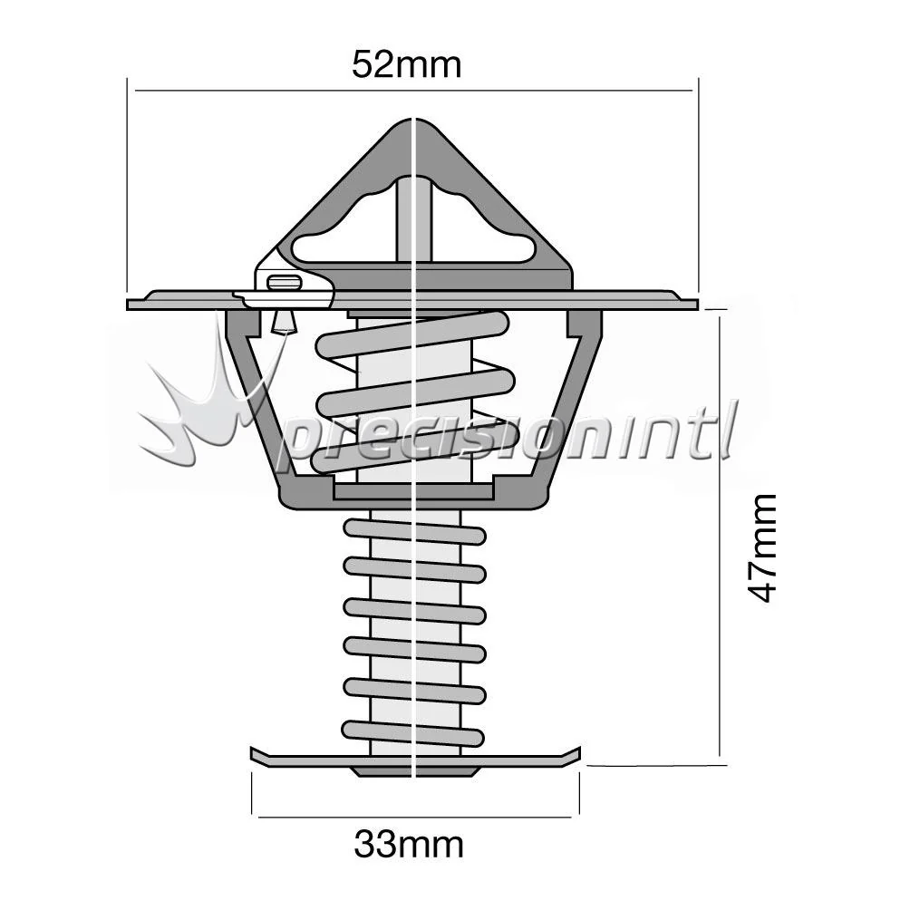 TRIDON TT412-176 THERMOSTAT BLISTERED HIGH FLOW