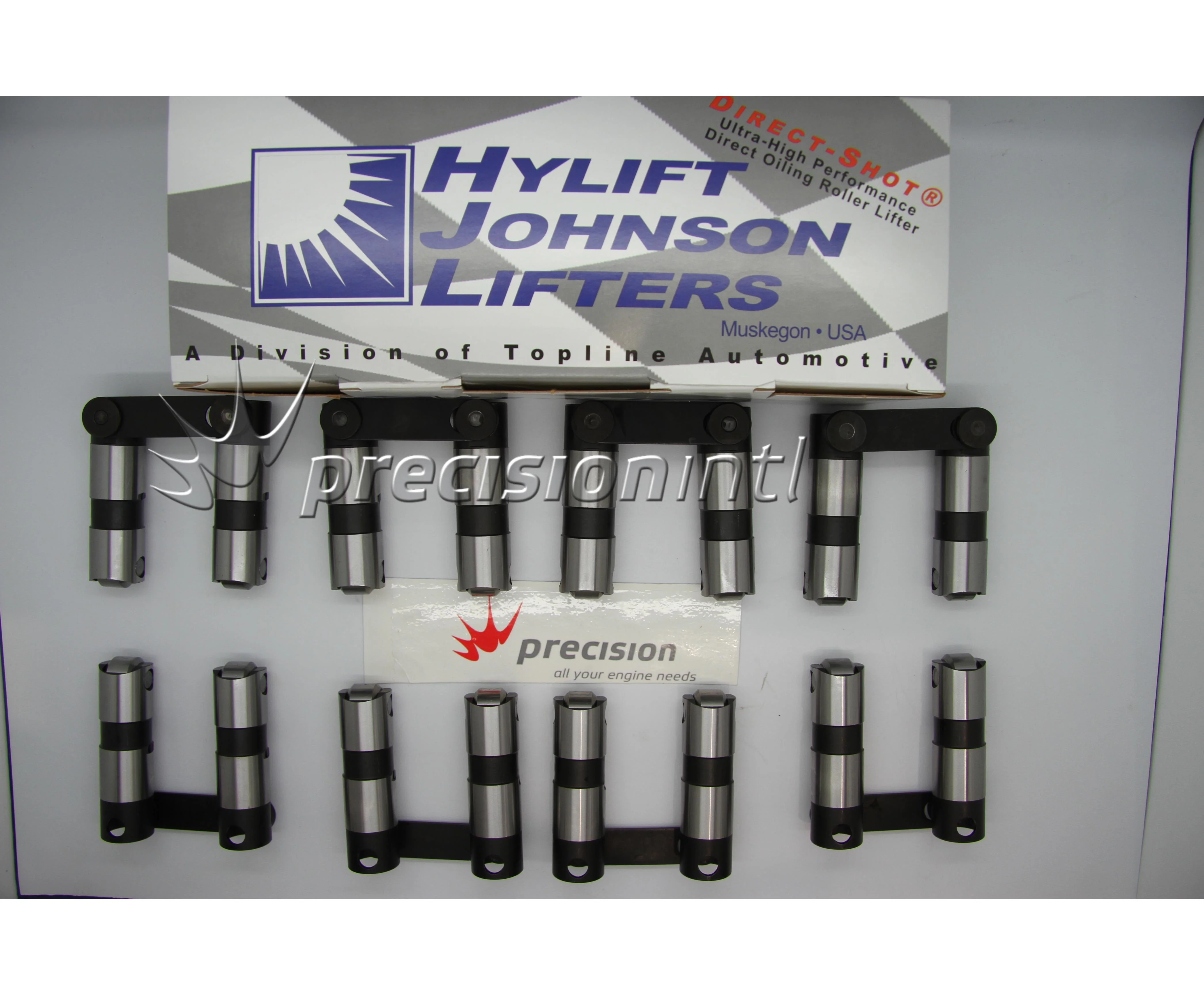 HYLIFT JOHNSON A-2347 (X16) HOLDEN V8 ROLLER RETRO-FIT V/LIFTERS STREET PERF SET OF 8 - Image 2