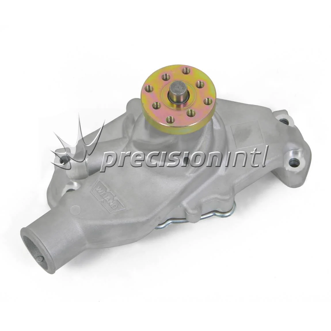 WEIAND 9208 ACTION PLUS WATER PUMP SBC SHORT SATIN FINISH