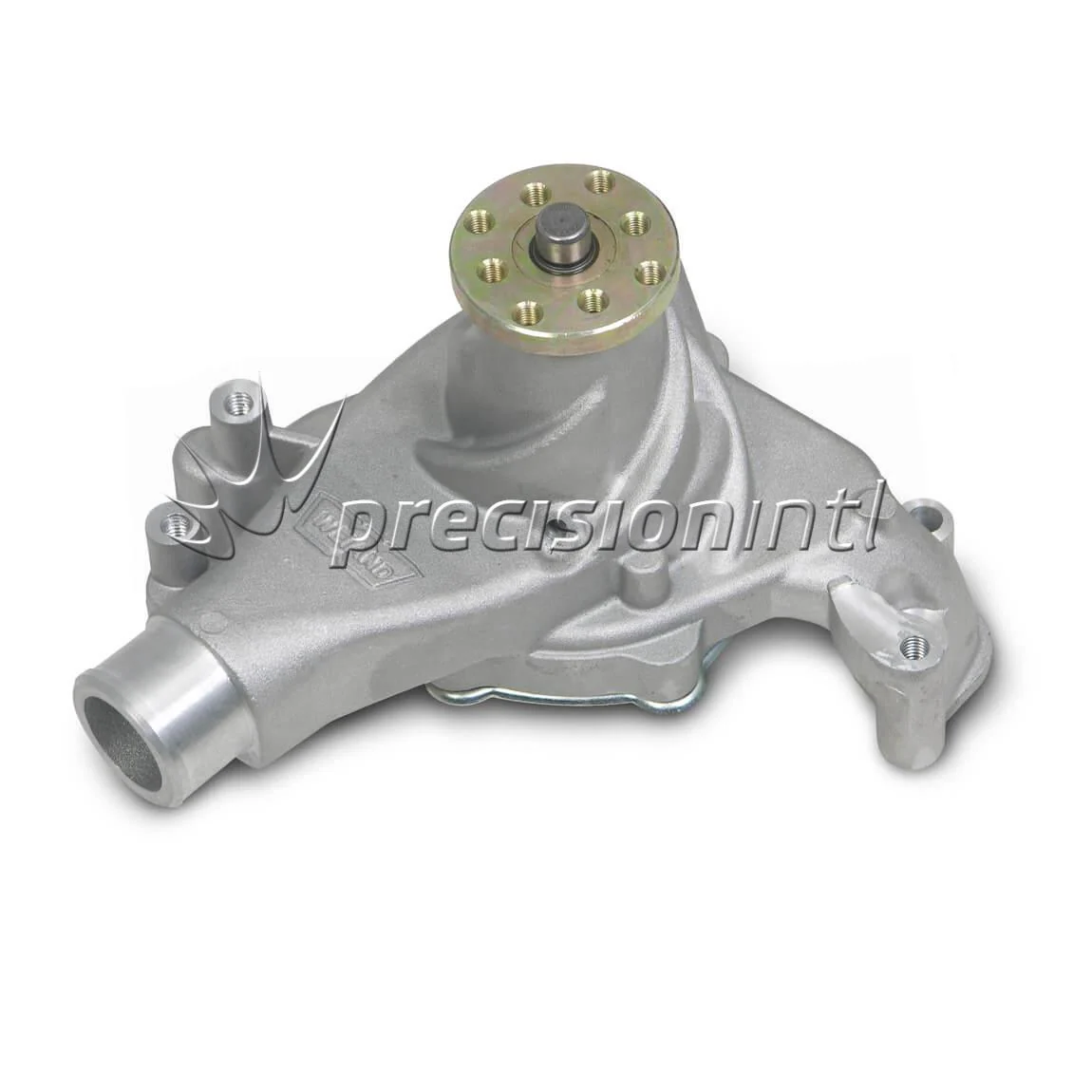 WEIAND 9240 ACTION PLUS WATER PUMP SBC LONG SATIN FINISH