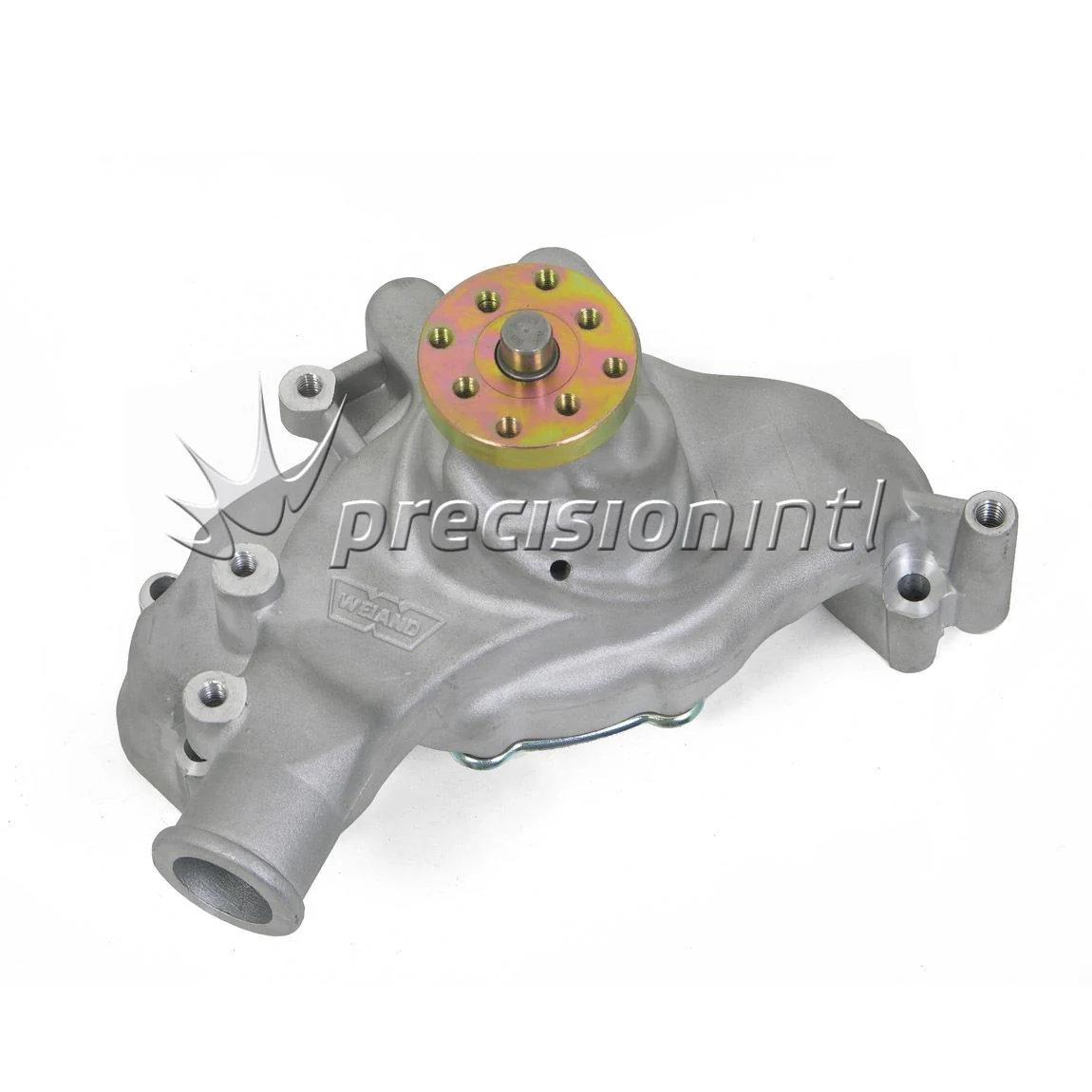 WEIAND 9242 ACTION PLUS WATER PUMP BBC LONG SATIN FINISH