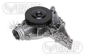 GRAF PA1028 WATER PUMP MERCEDES M272.94x .96x 980/.988 MANY REPLACES OE#2722000409