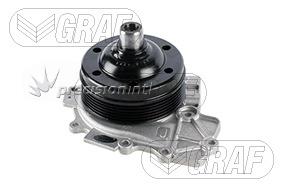 GRAF PA1284 WATER PUMP MERCEDES OM651.955-57 SPRINTER 313/316CDI OE #6512002101
