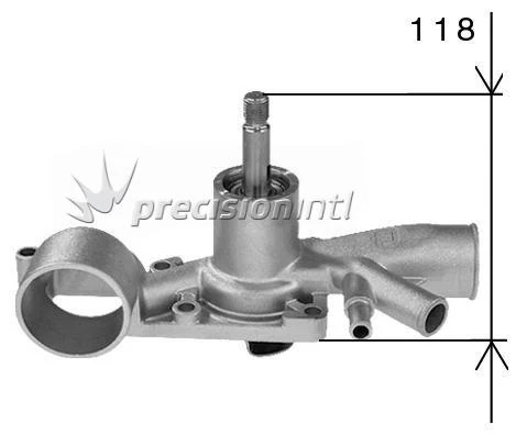 GRAF PA190 WATER PUMP PEUGEOT XC5/6/XM7 XN1/2 404 504-5 3 OUTLET >CHASSIS 2964000
