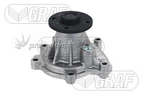GRAF PA1069 WATER PUMP DAIHATSU K3-VE SIRION/TERIOS/YRV 1.3L 4 BOLT HOLES OE # 16100-97405