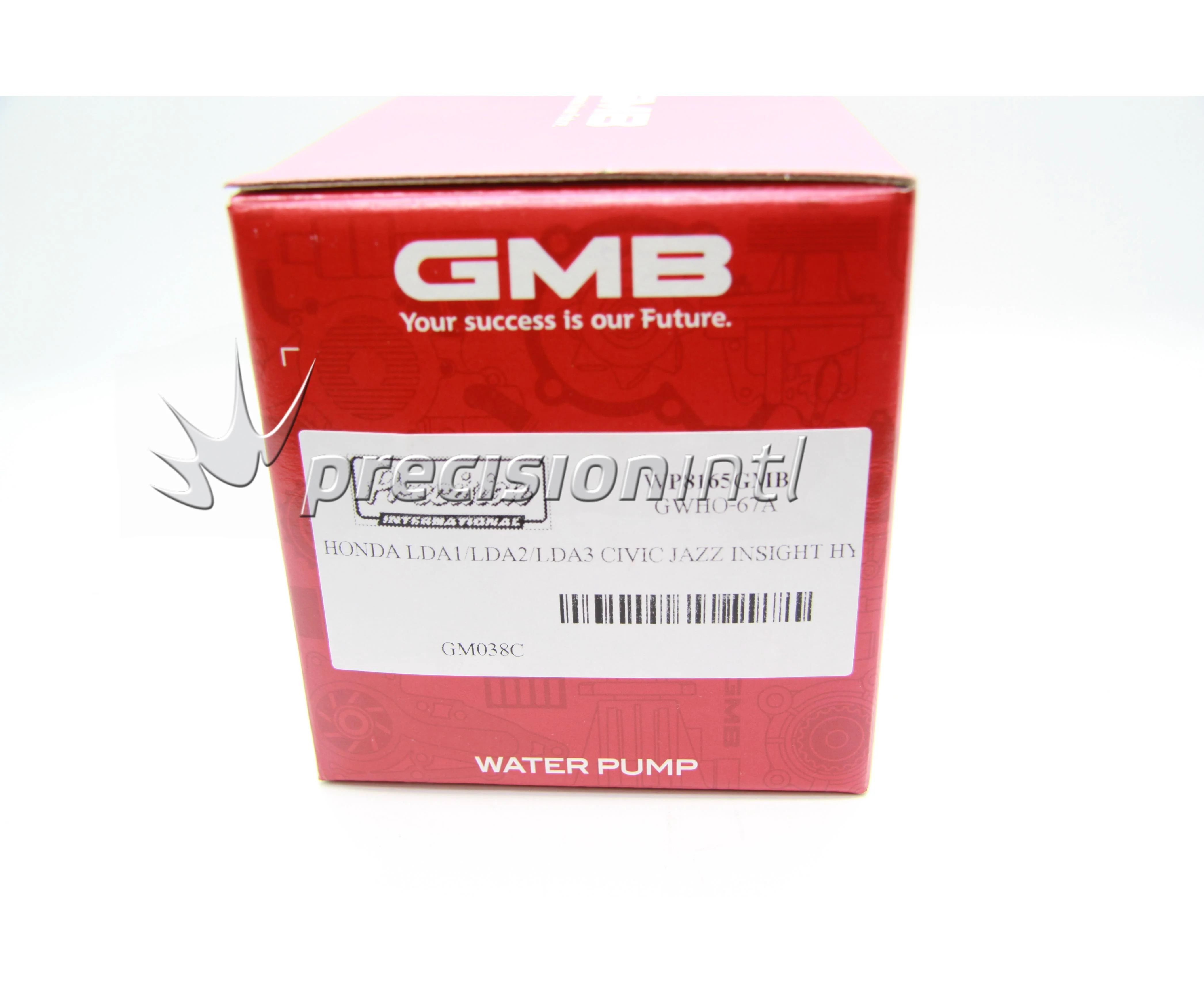GMB GWHO-67A WATER PUMP FOR HONDA LDA1/LDA2/ LDA3 CIVIC JAZZ INSIGHT 1.3L - Image 4