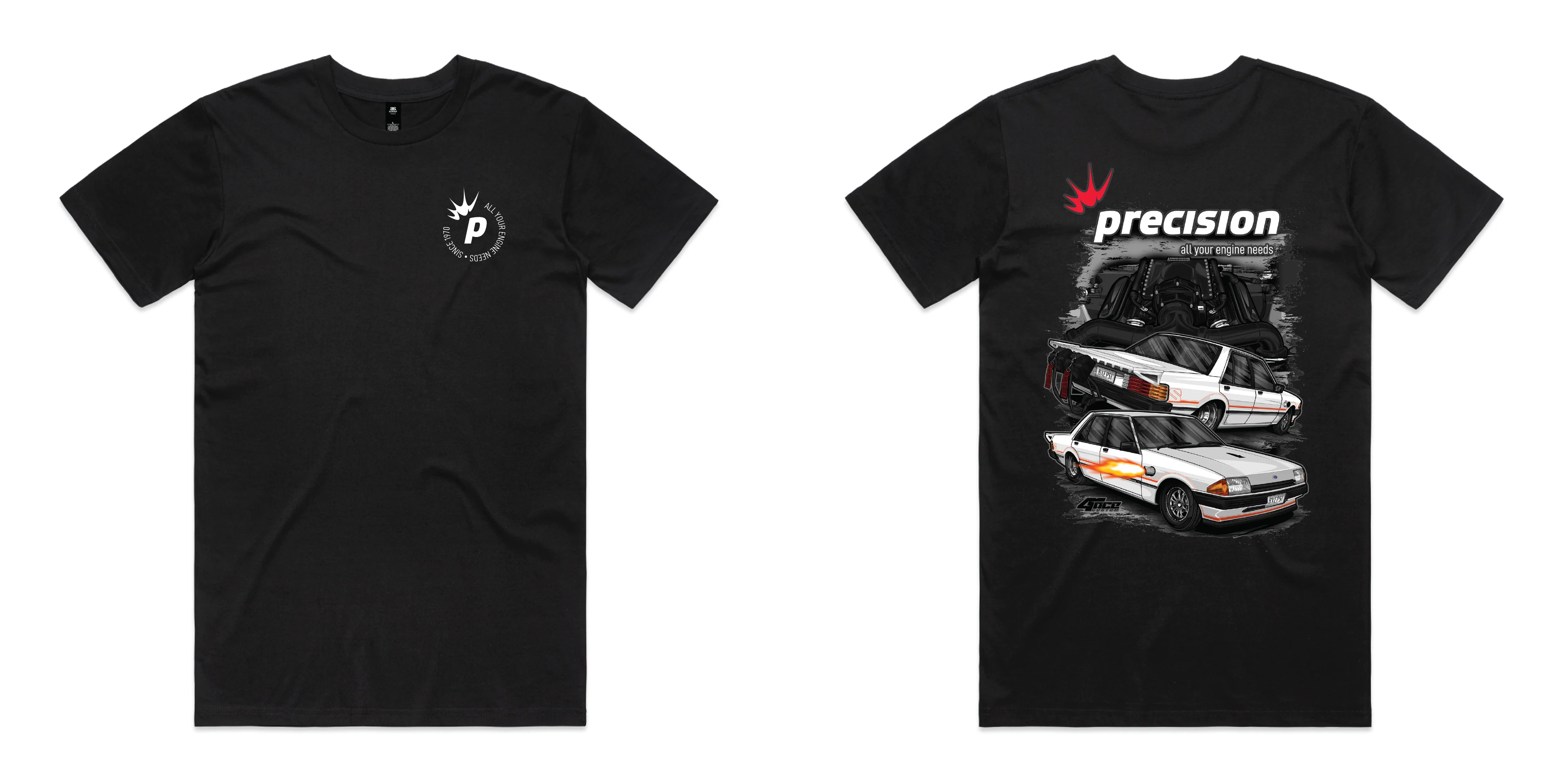 PRECISION XESPAKMENM XE S-PACK MENS T-SHIRT BLACK MEDIUM